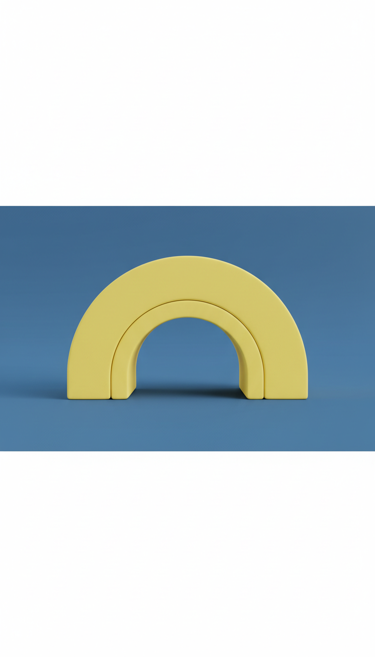 Sunbeam Yellow Foam Climbing Blocks - Peoples