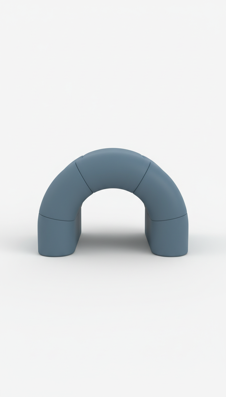 Metro Blue Modular Play Tunnel - Peoples