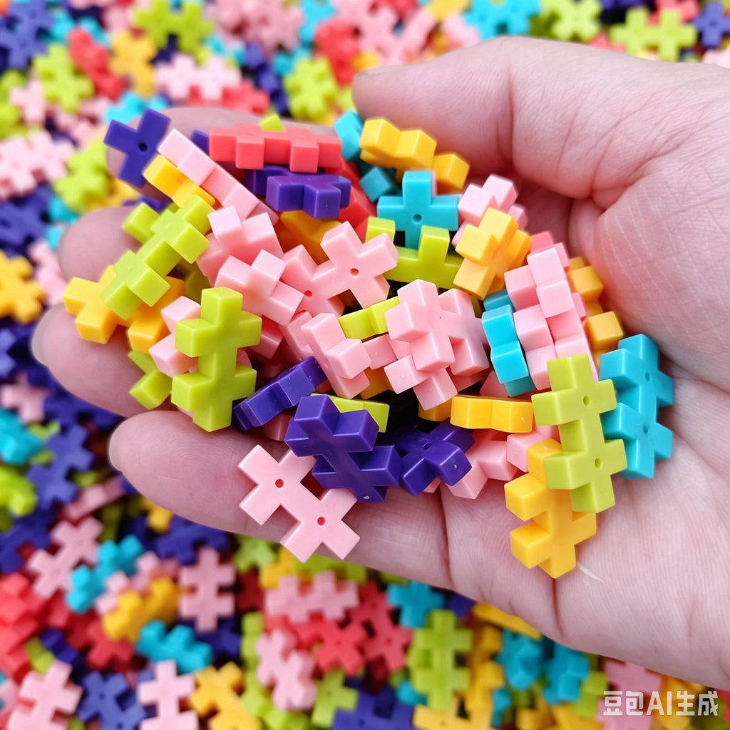 DIY Creative Plus Plus Building Blocks Bulk Sets City Classic Bricks Assembly  Educational Toys for Children