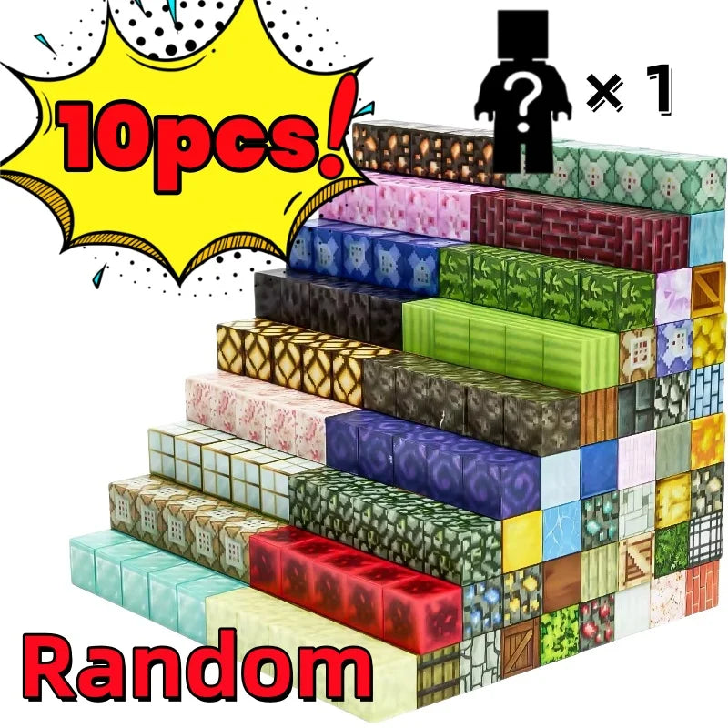 Magnetic Building Blocks Toy Magnetic Cubes Construction Set DIY Model Toy Creative World Stacking Magnet Cube Birthday Gift