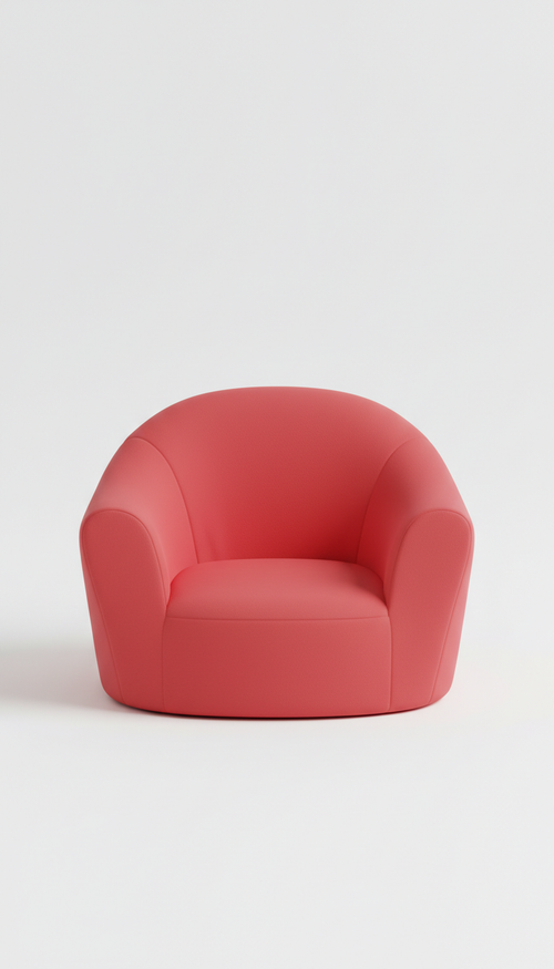Red Pop Child-Sized Reading Nook Chair - Peoples