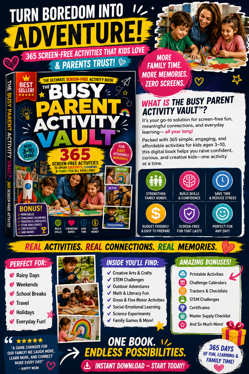 365 Days of Screen-Free Activities - Peoples